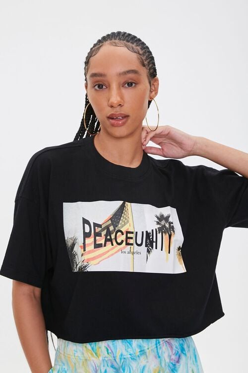 Ashley Walker Peace Unity Graphic Tee