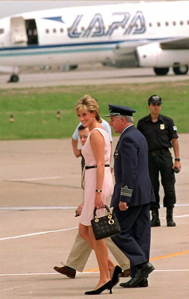 Meghan Markle Carries Dior Bag Named After Princess Diana