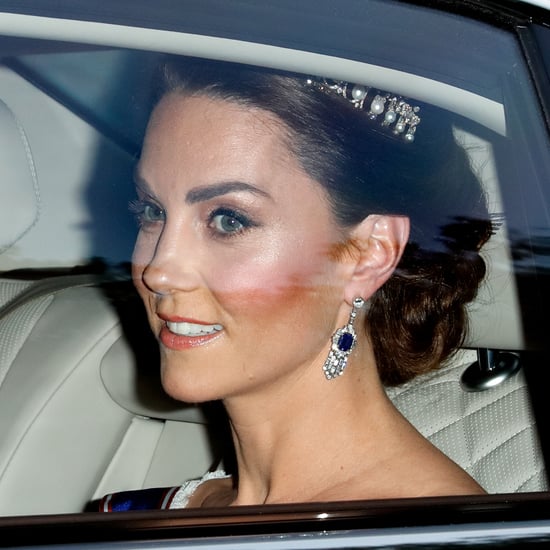 Kate Middleton White Dress at State Banquet 2019