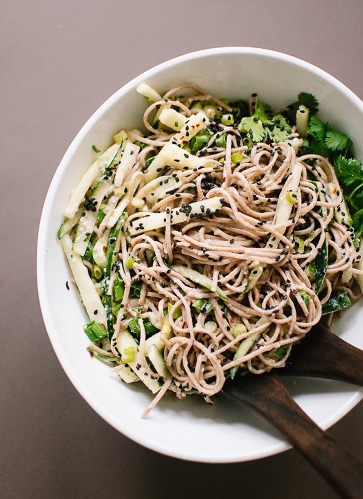 Sesame-Ginger and Cucumber Soba Noodles