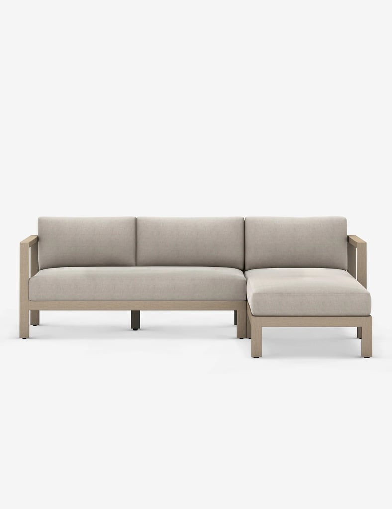 Best Designer Outdoor Sectional: Lulu and Georgia Ashleigh Indoor / Outdoor Sectional Sofa