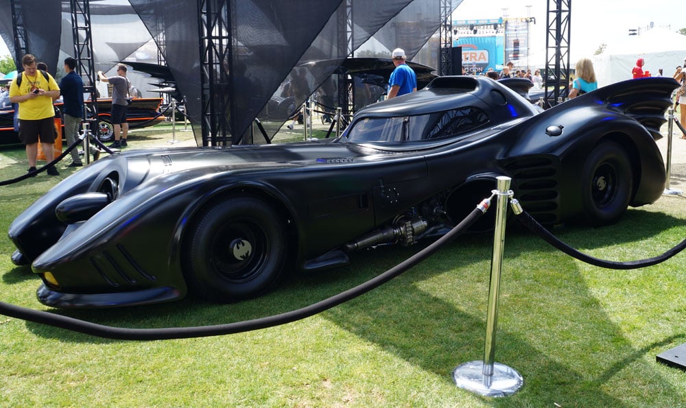 michael keaton batman car