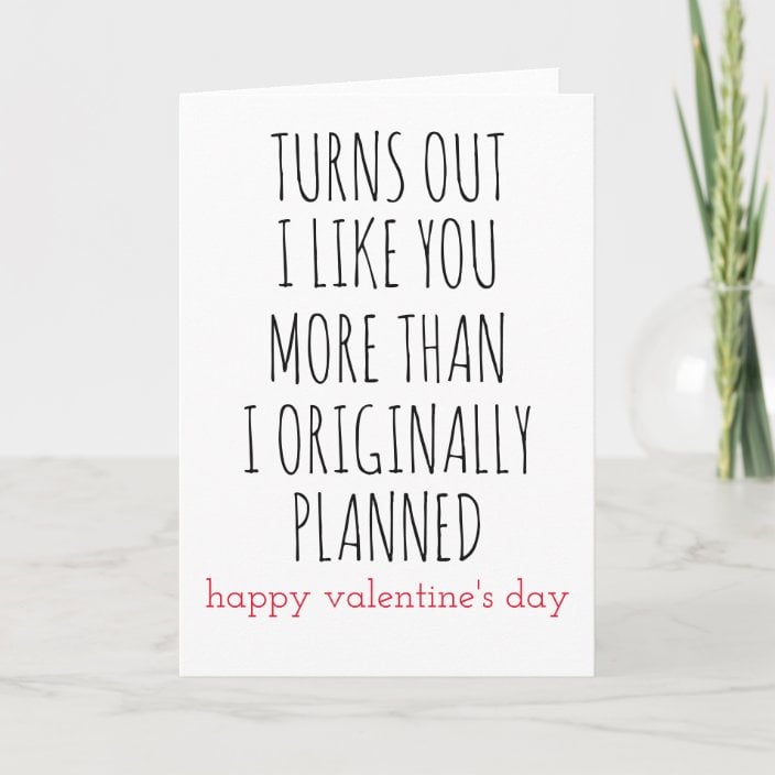 Keep it Real: Turns Out Valentine's Day Card