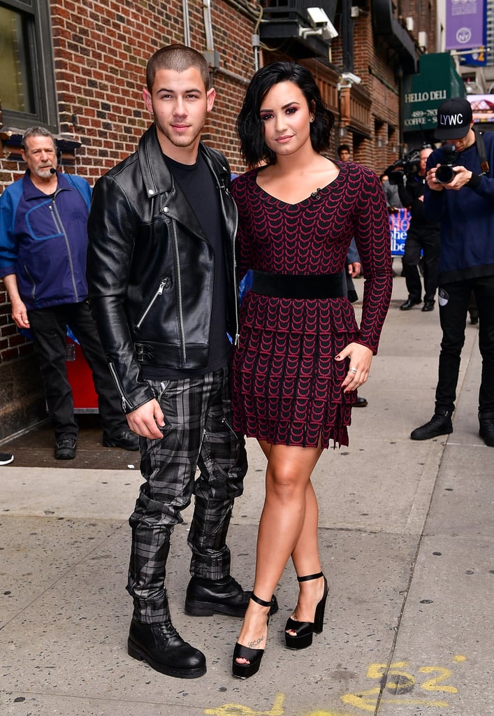 Nick Jonas and Demi Lovato in NYC June 2016