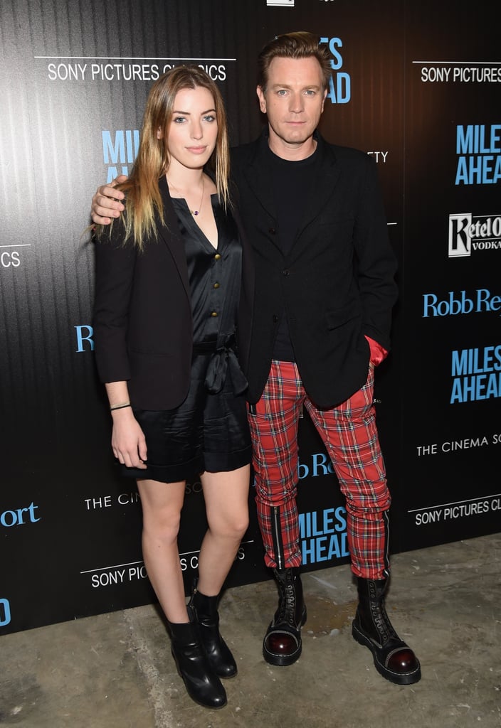 Ewan McGregor and Daughter March 2016