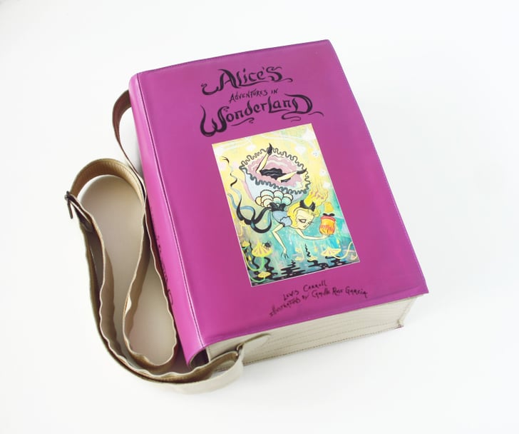 Alice in Wonderland Leather Book Bag, from $240.69 | Book-Shaped Bags | POPSUGAR Australia Love ...