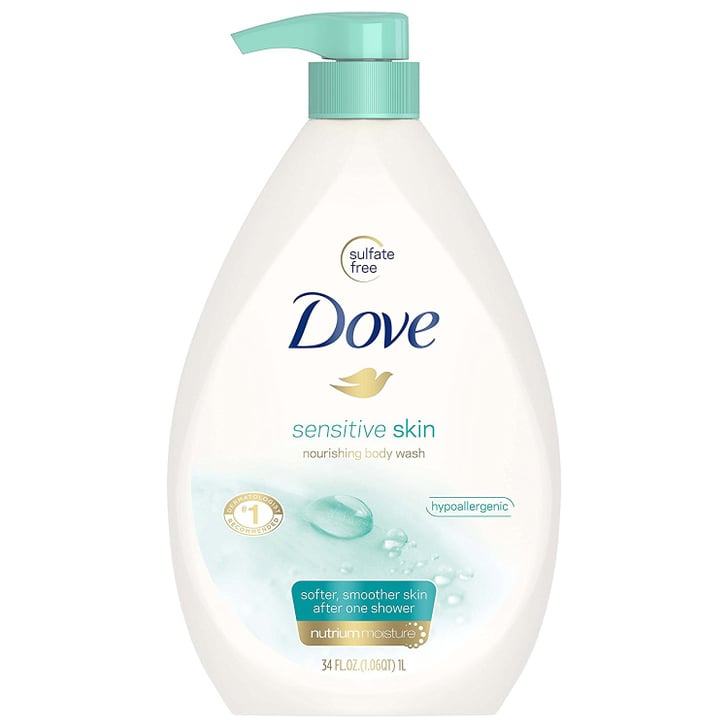 Dove Body Wash, Sensitive Skin Fragrance Free Body Wash POPSUGAR