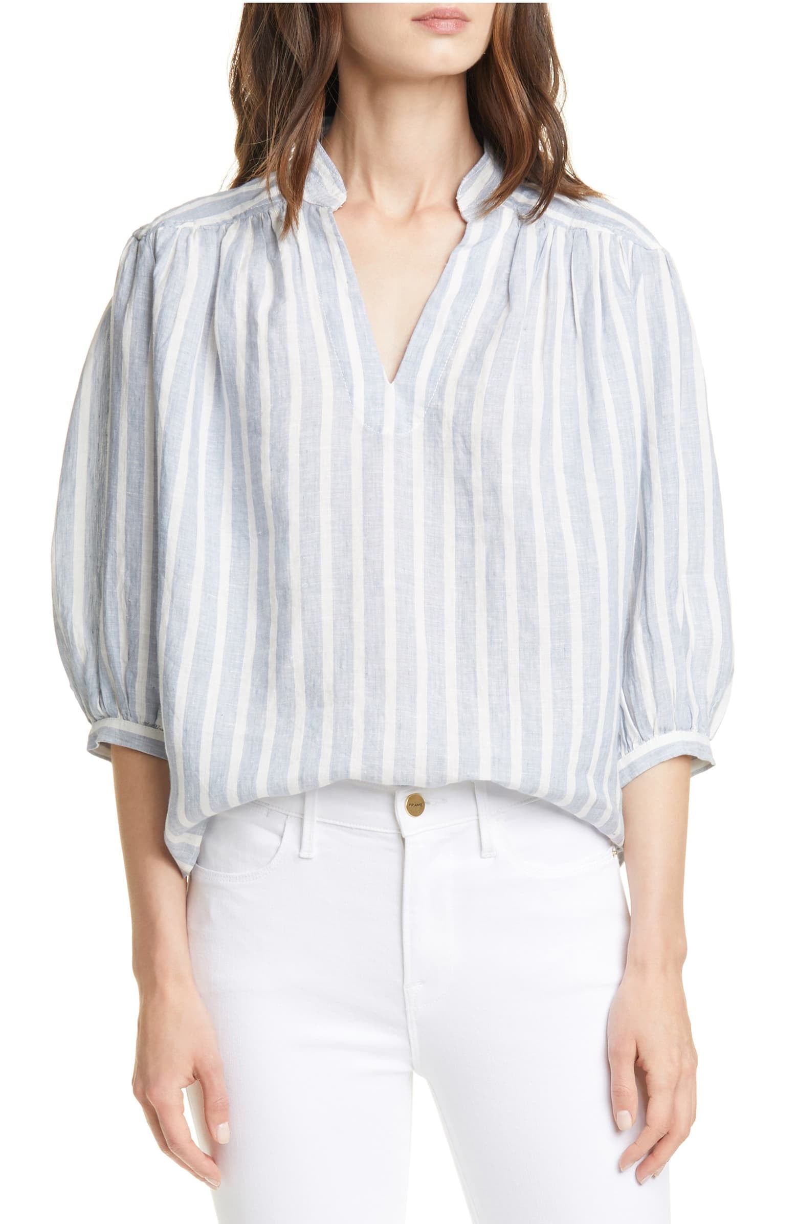 cute linen tops