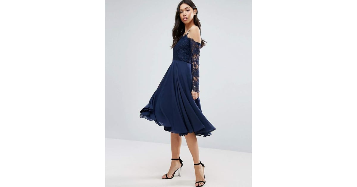 seraphine lace up midi