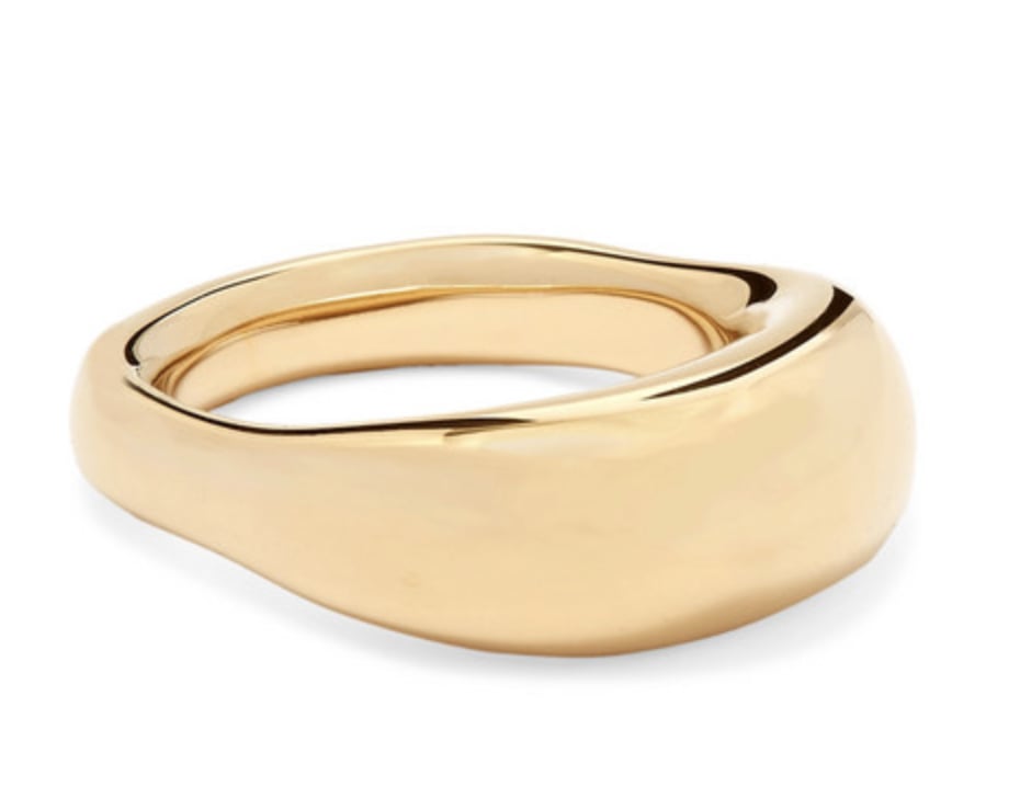 Jennifer Fisher Tube gold-plated ring