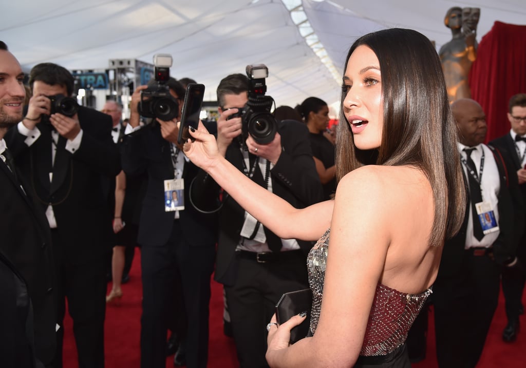 Olivia Munn at the 2018 SAG Awards