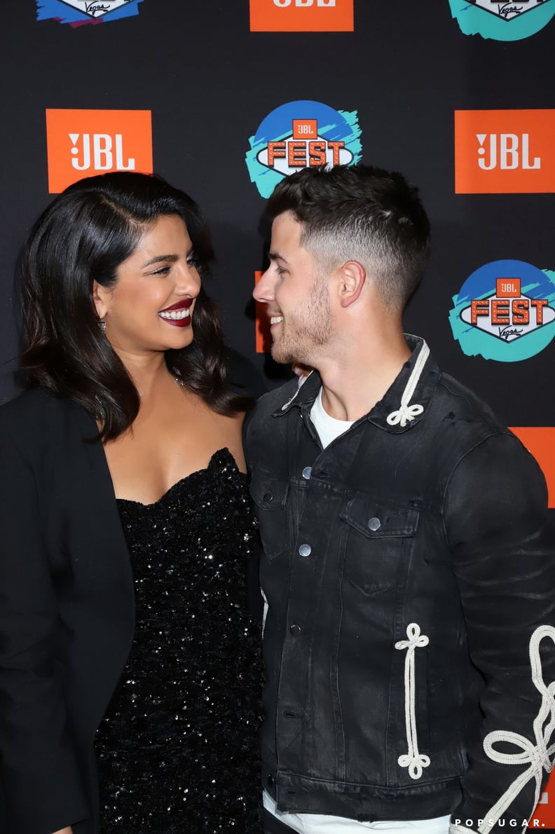 Priyanka Chopra and Nick Jonas in Vegas