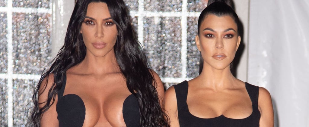 Kim and Kourtney Kardashian's Versace Gowns Might Be Their Sexiest Looks Yet