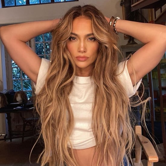 Jennifer Lopez's Long Caramel-Blond Hair Extensions