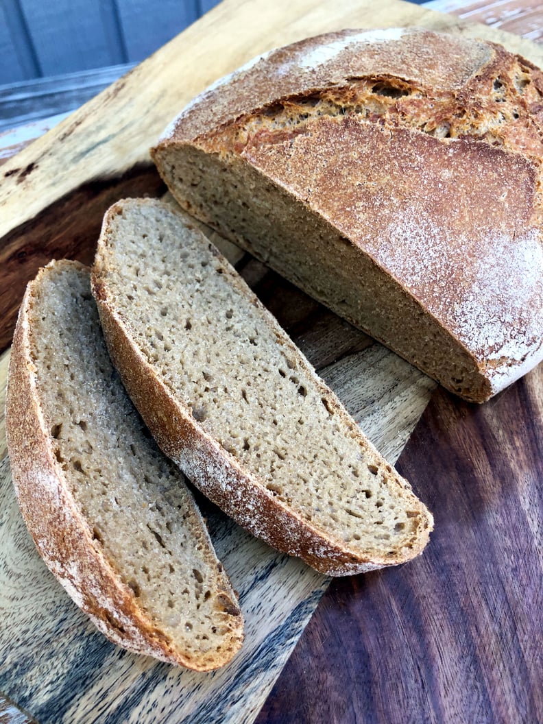 No-Knead Whole-Wheat Bread