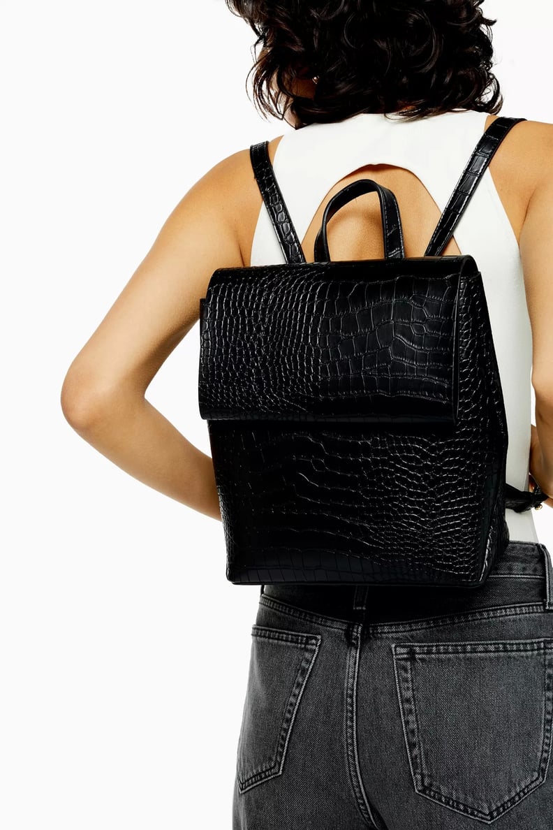 Topshop Blaze Black Backpack