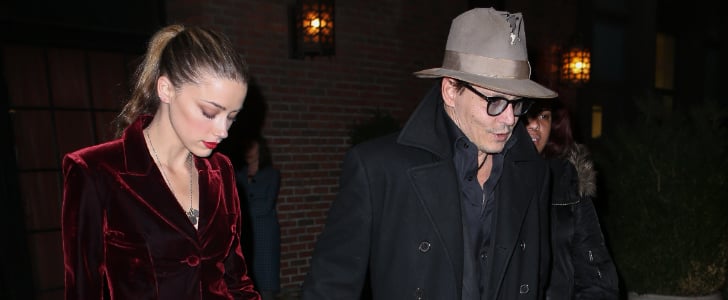 Johnny Depp and Amber Heard in NYC Before Her Birthday