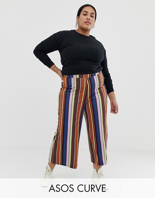 Our Pick: ASOS Design Curve 70s Stripe Culotte