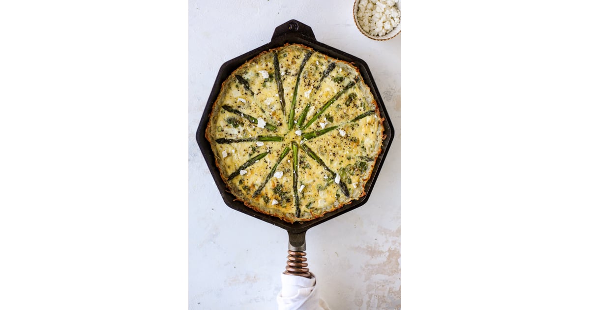 Asparagus Quiche With Hash Brown Crust Best Easter Brunch Recipes