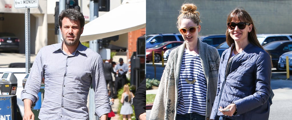 Ben Affleck and Jennifer Garner at Lunch With Judy Greer