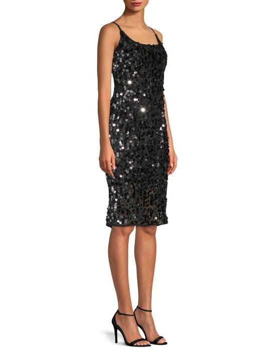 Milly Sequin Sheath Dress