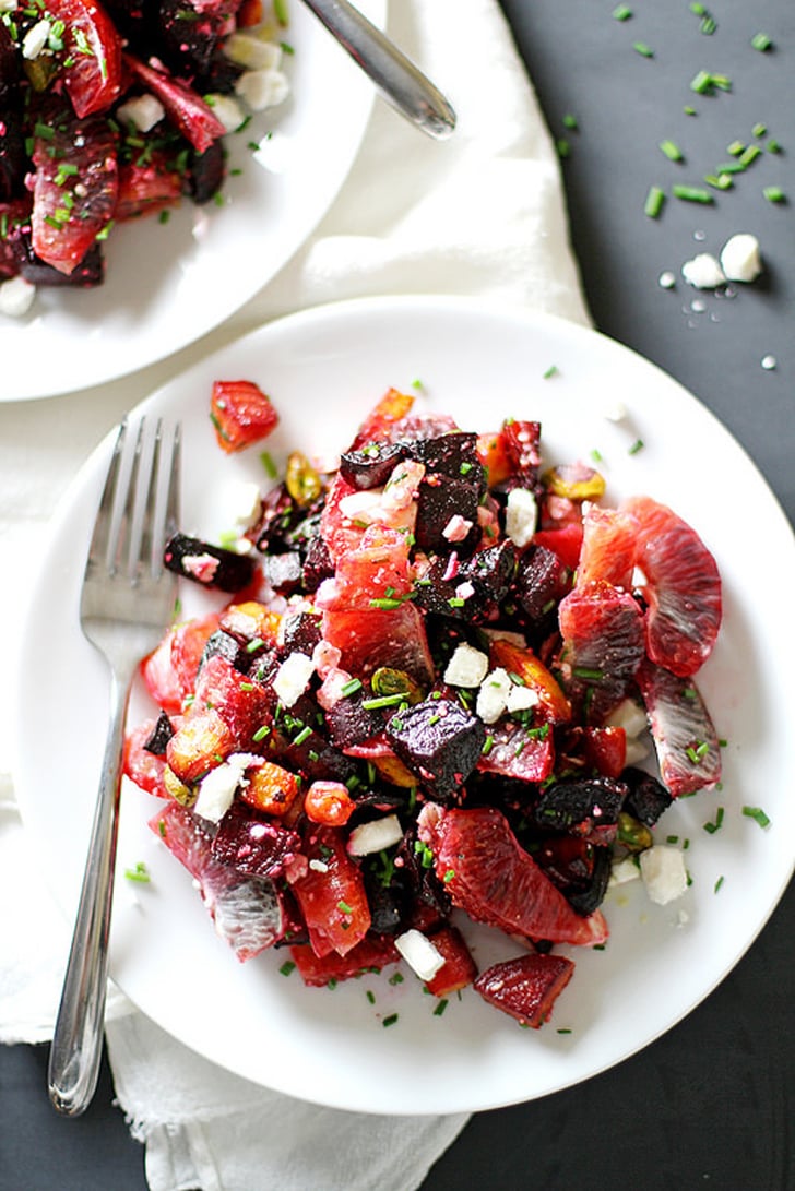 Roasted Beet and Orange Salad With Pistachios and Feta