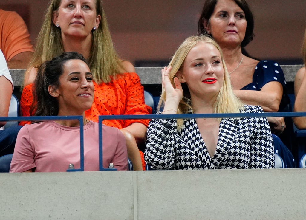 Sophie Turner and Joe Jonas at the US Open September 2018