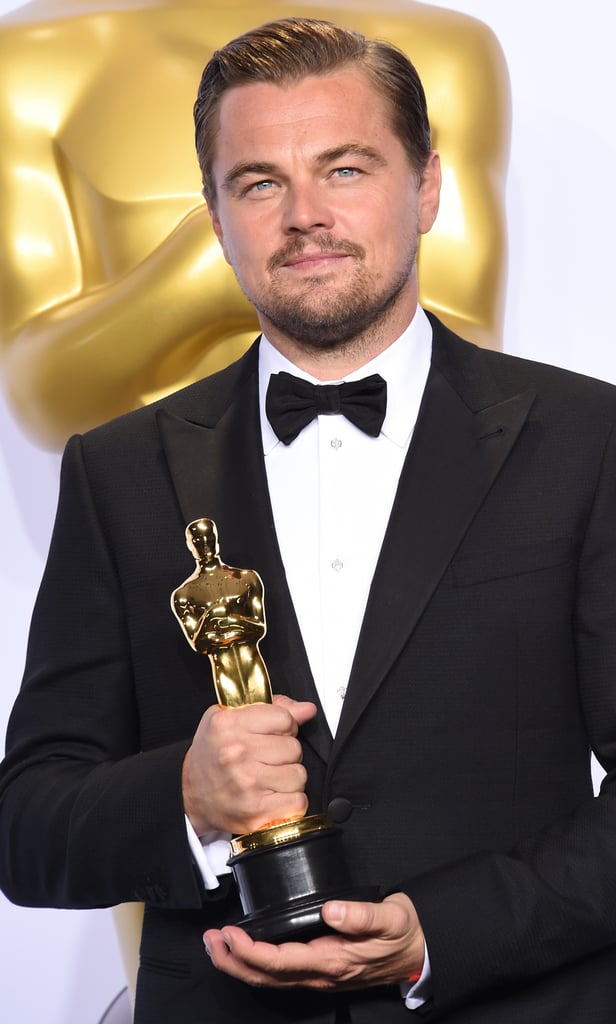Leonardo Dicaprios Very First Very Well Deserved Oscar Win Best Celebrity Moments Of 2016 