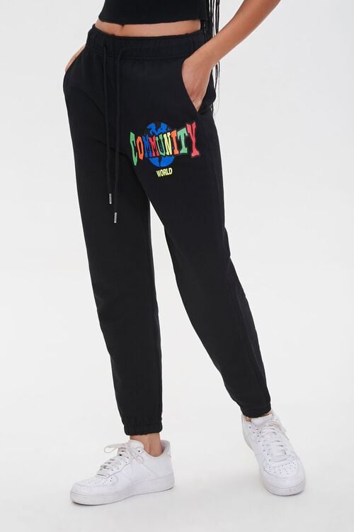 Ashley Walker Community World Graphic Joggers