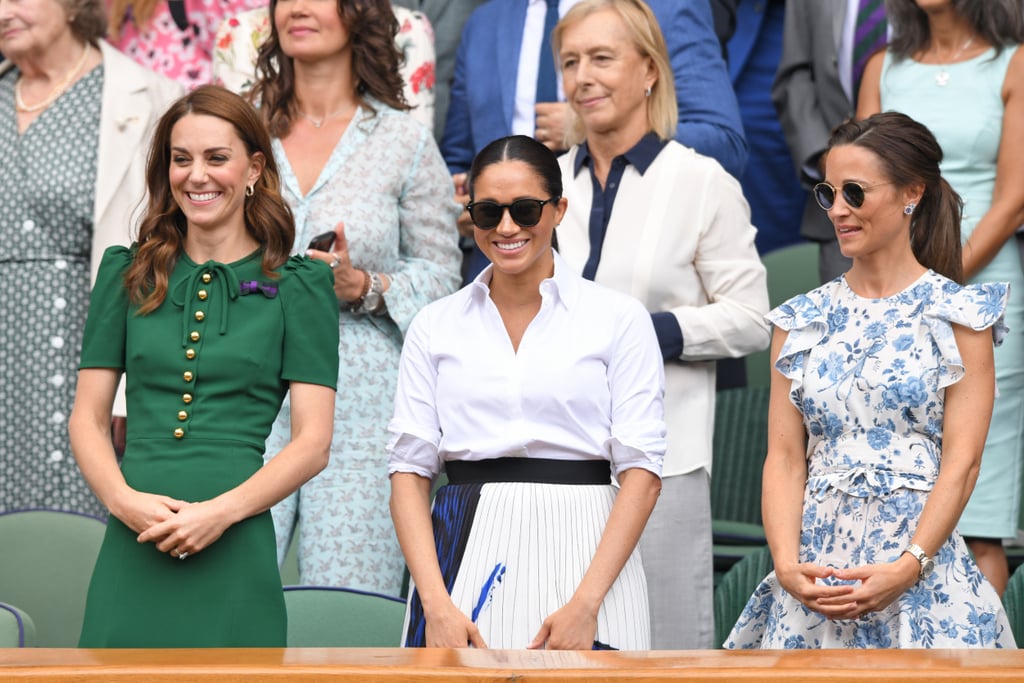 Meghan Markle and Kate Middleton at Wimbledon 2019 Pictures | POPSUGAR ...