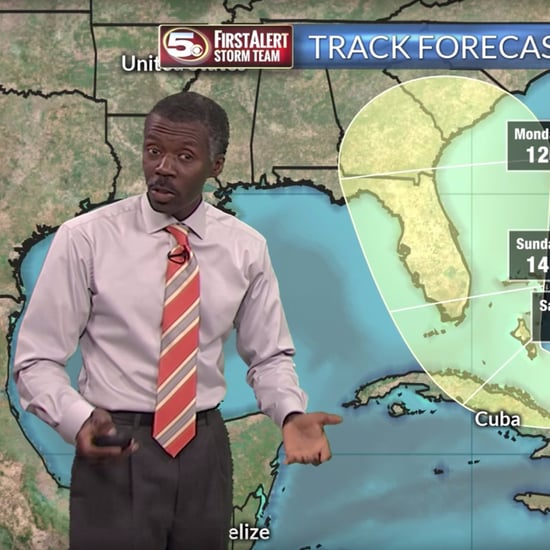 Best Weatherman Ever Alan Sealls Covers Hurricane Irma
