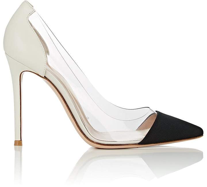 Gianvito Rossi Women's Plexi Leather & PVC Pumps