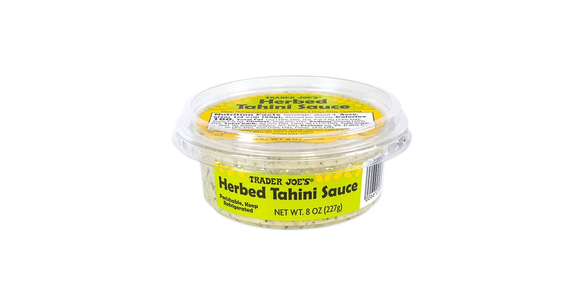 Trader Joe's Herbed Tahini Sauce 18 Trader Joe's Vegan Products I Swear By POPSUGAR Fitness