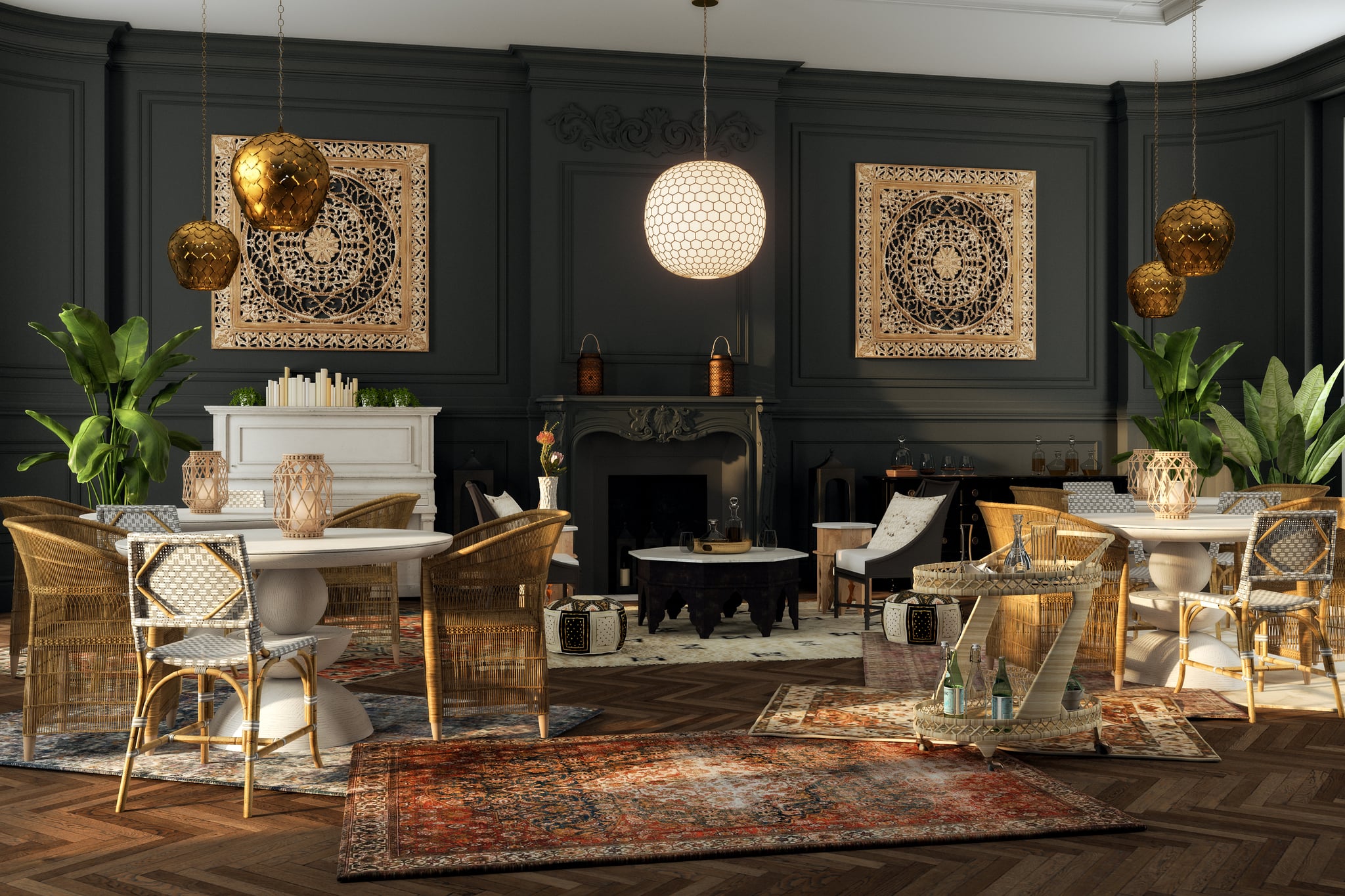 Try These Free Zoom Background Images From Modsy Popsugar Home
