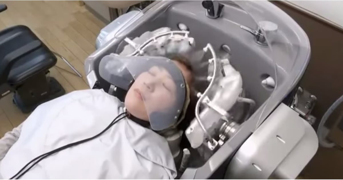 Shampoo Robot Video POPSUGAR Beauty