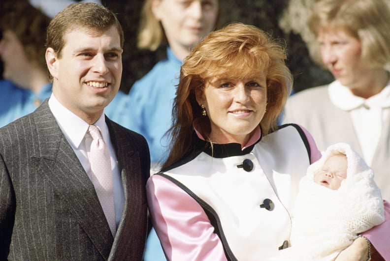 Prince Andrew and Sarah Ferguson With Princess Eugenie