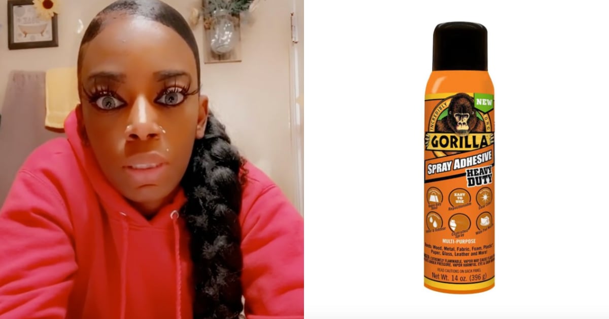 Woman Goes Viral For Spraying Gorilla Glue on Her Hair