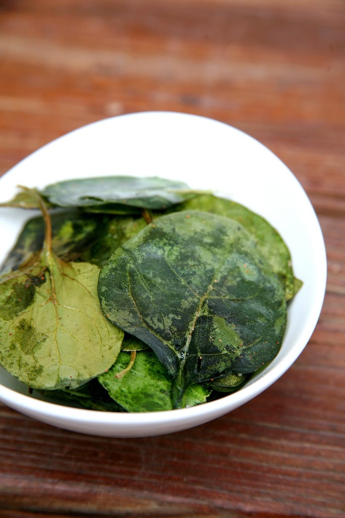 Baked Spinach Chips