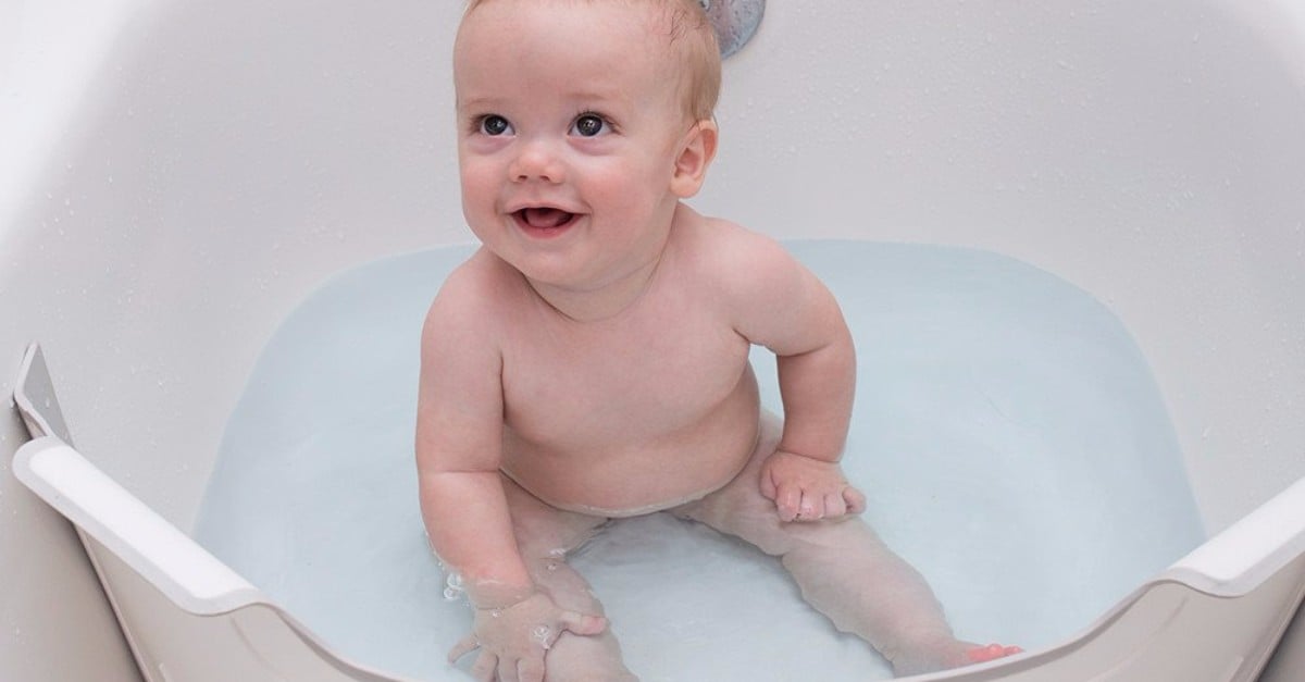 Baby Dam Bathtub Divider POPSUGAR Family