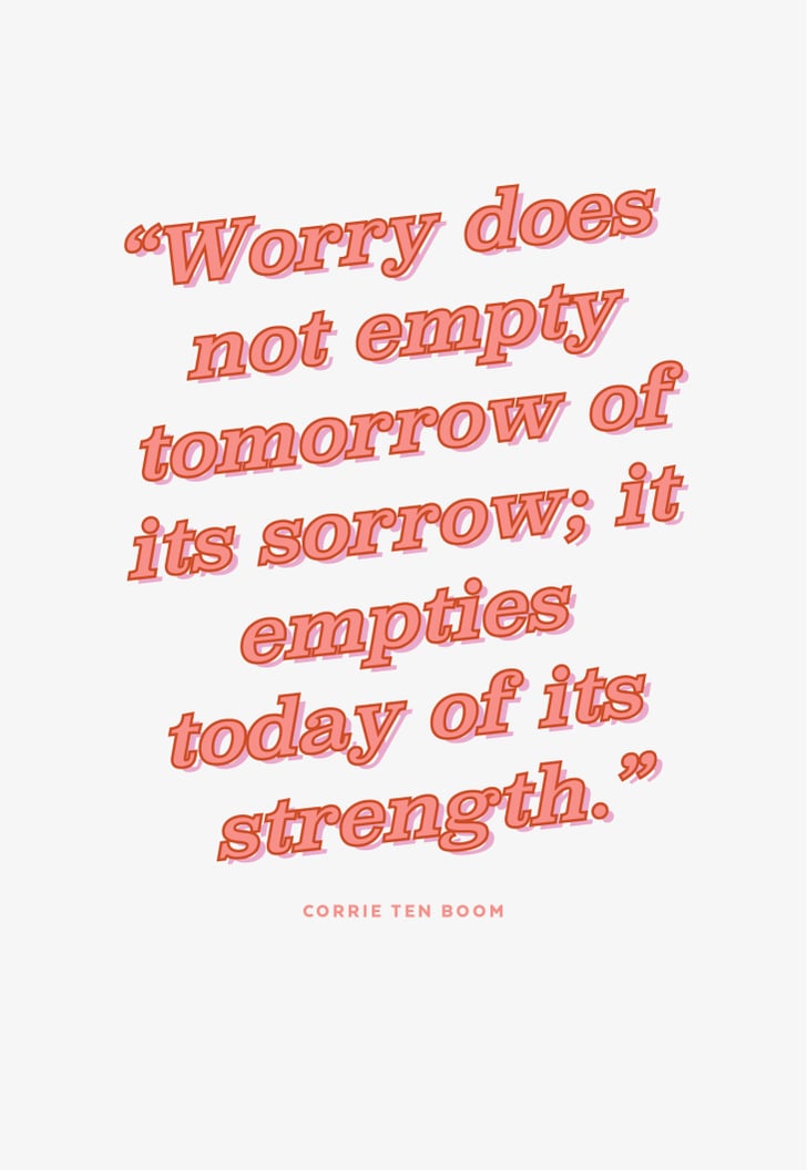 There's No Point to Worrying