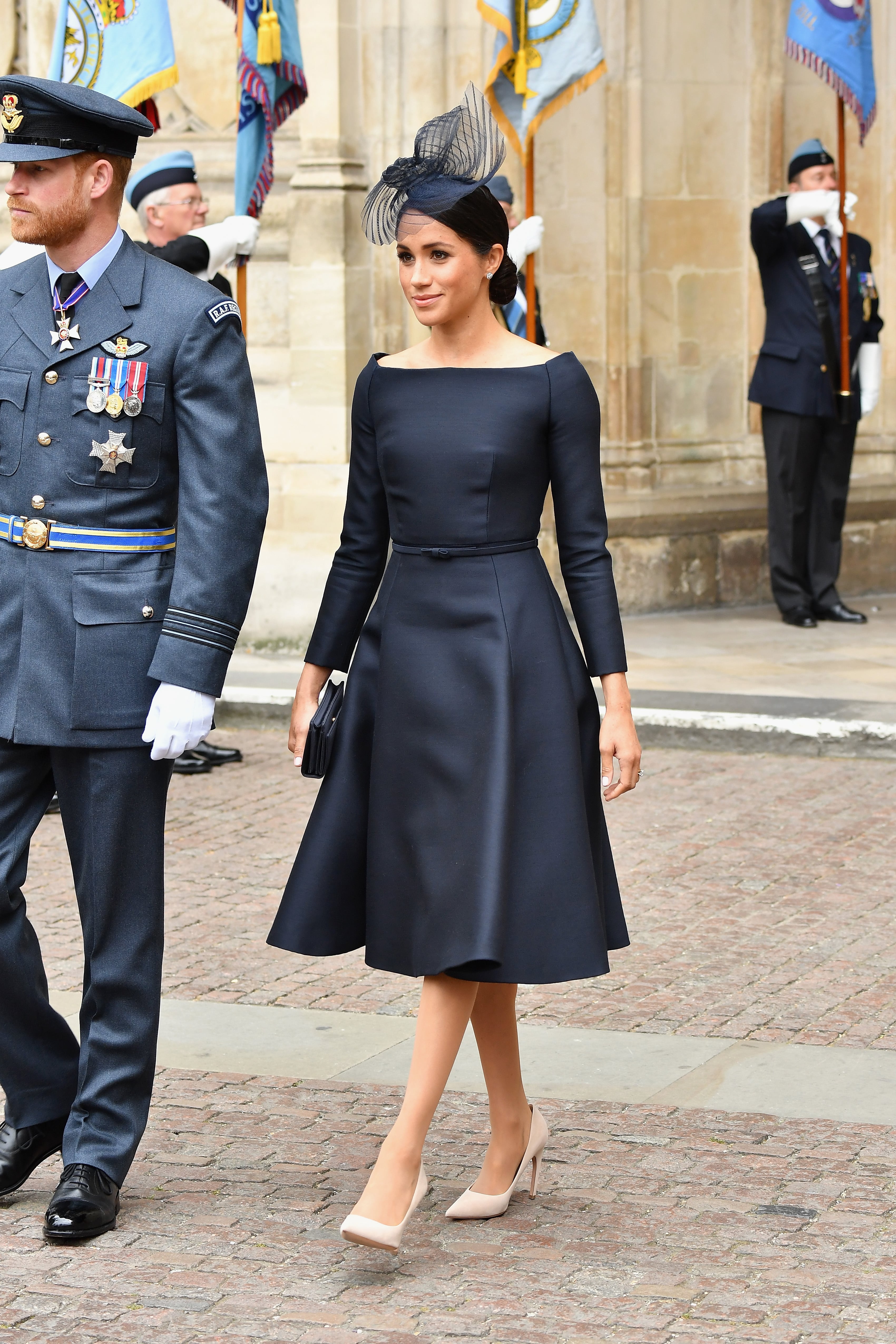 Marks and spencer sales black dress meghan markle