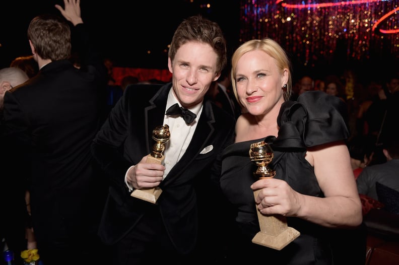 Eddie Redmayne and Patricia Arquette