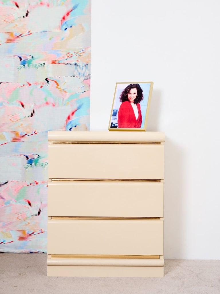 For Retro Glamour: 3-Drawer Laminate Chest