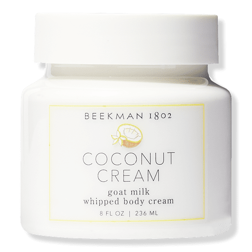 Beekman 1802 Goat Milk Whipped Body Cream in Pistachio & Dark Cherry