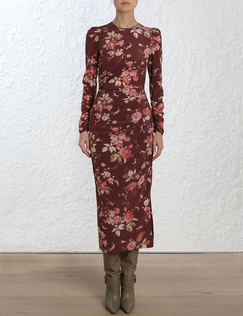 Zimmermann unbridled draped dress 2025