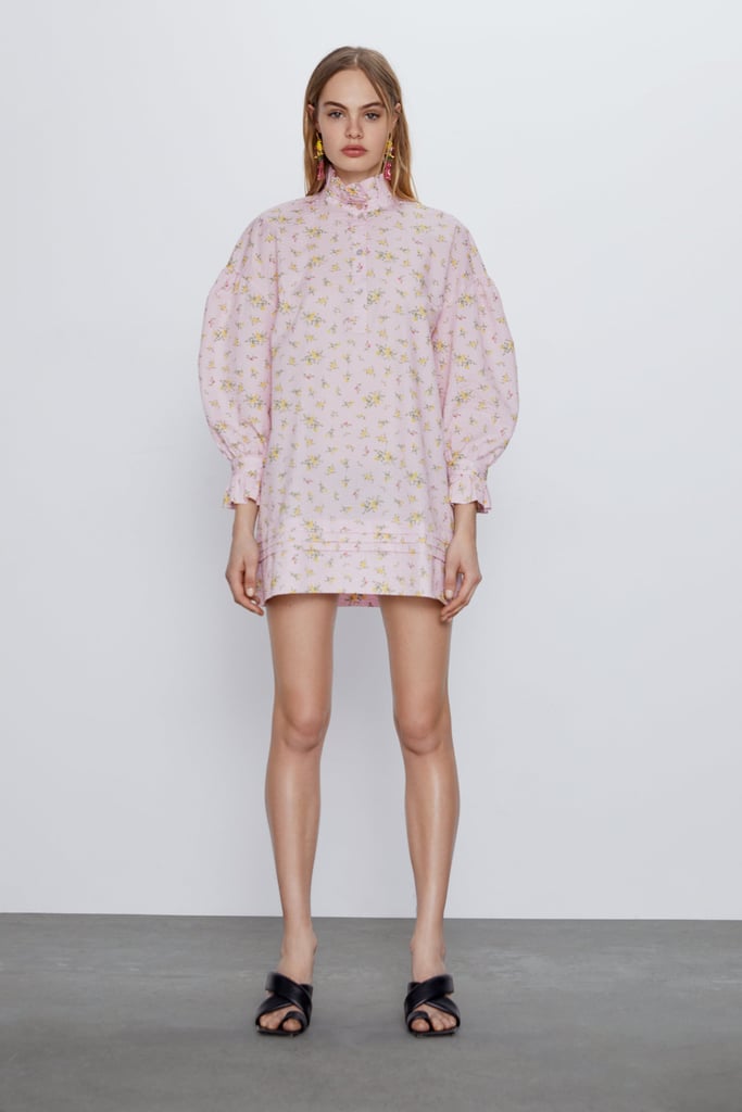 Zara Printed Shirt Dress | Best Zara Spring 2020 Clothes | POPSUGAR