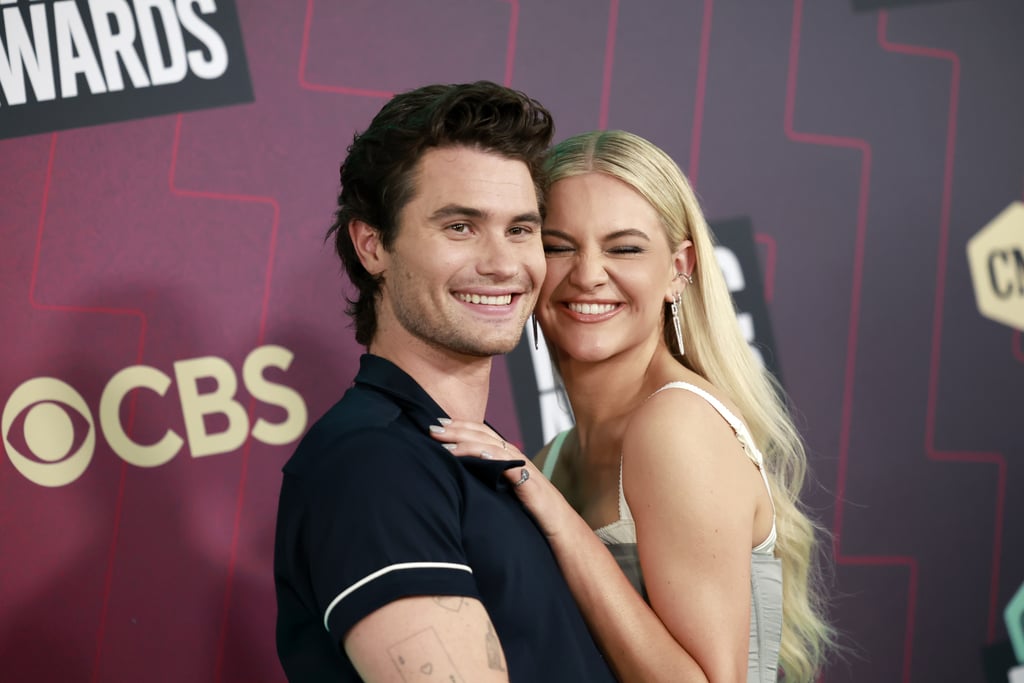 Kelsea Ballerini and Chase Stokes at the 2023 CMT Awards