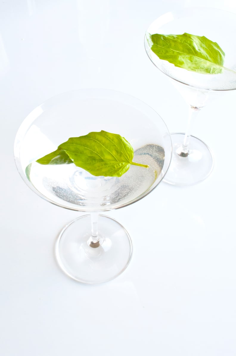 Basil Martini Cocktail