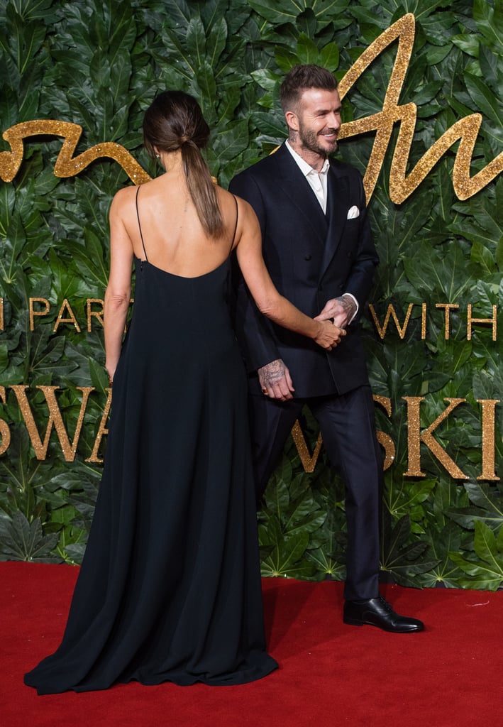 David and Victoria Beckham British Fashion Awards 2018