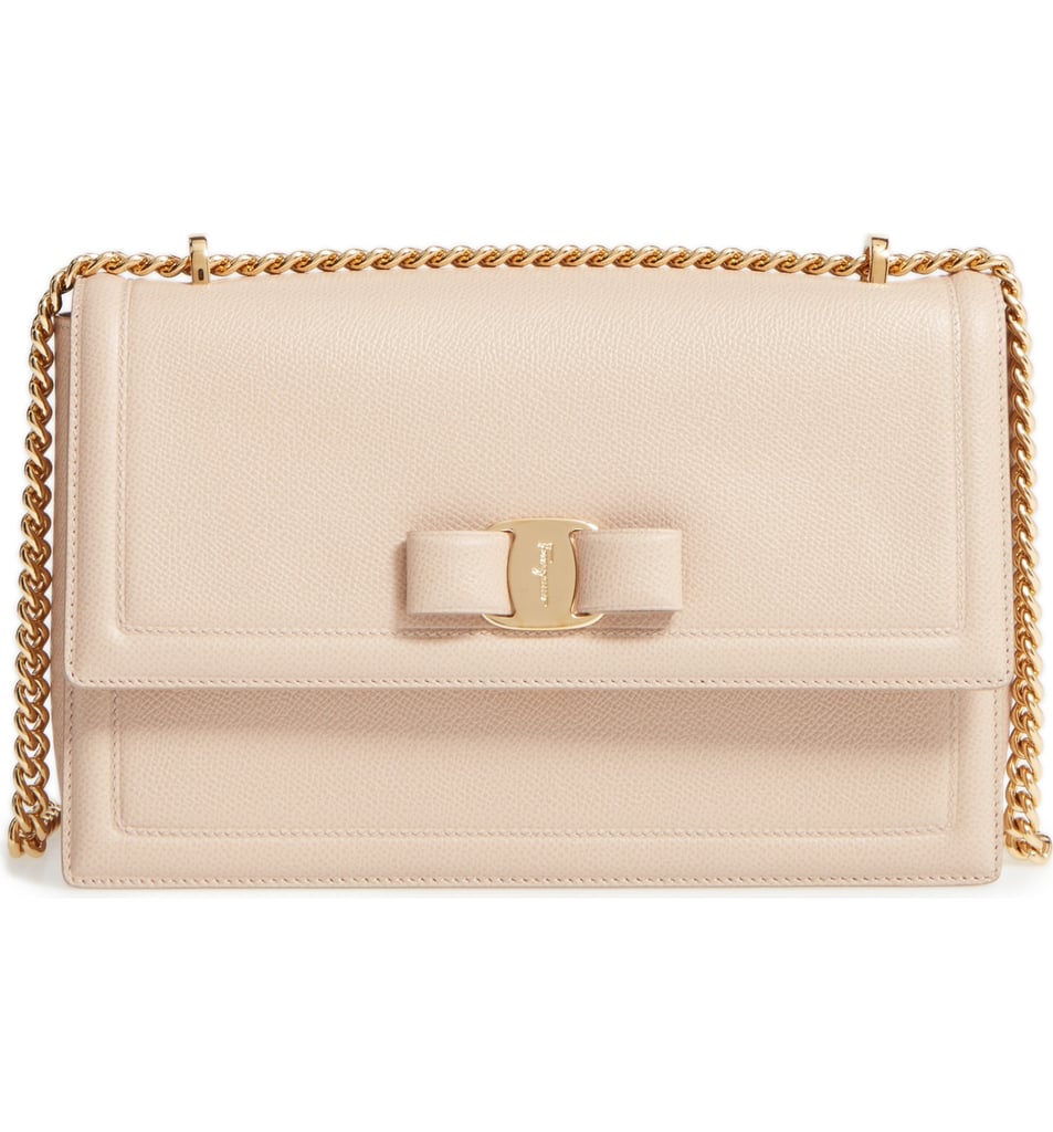 Salvatore Ferragamo Medium Leather Shoulder Bag